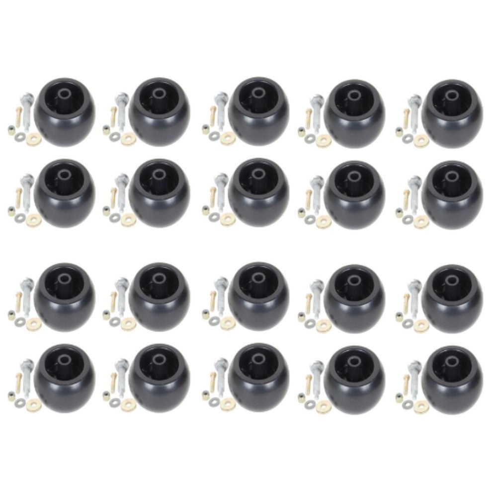 103-4051 Qty 20: 5" x 3.25" Wheel Deck Kit Fits Exmark Lazer Z AC Lazer Z AS