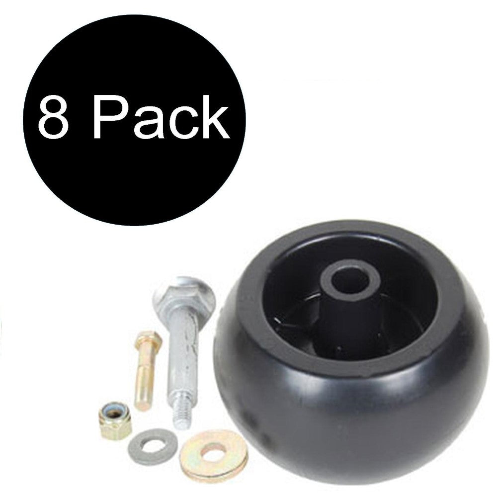 103-4051 Qty 8: 5" x 3.25" Wheel Deck Kit
Fits Exmark Lazer Z AC Lazer Z AS