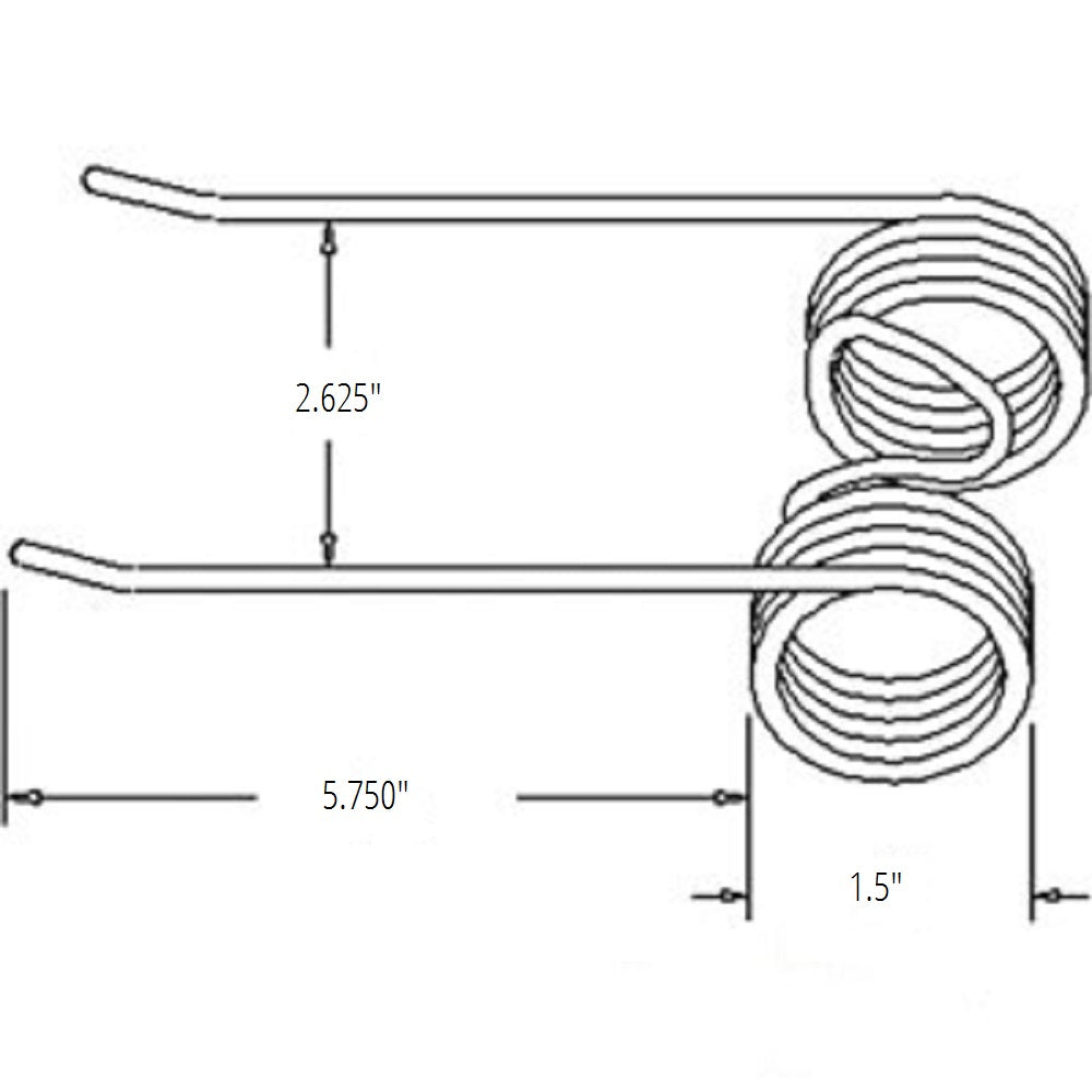 106550 Baler Tooth Fits New Idea 456 483 484 4844 4845 485 4854 4855 486 4865