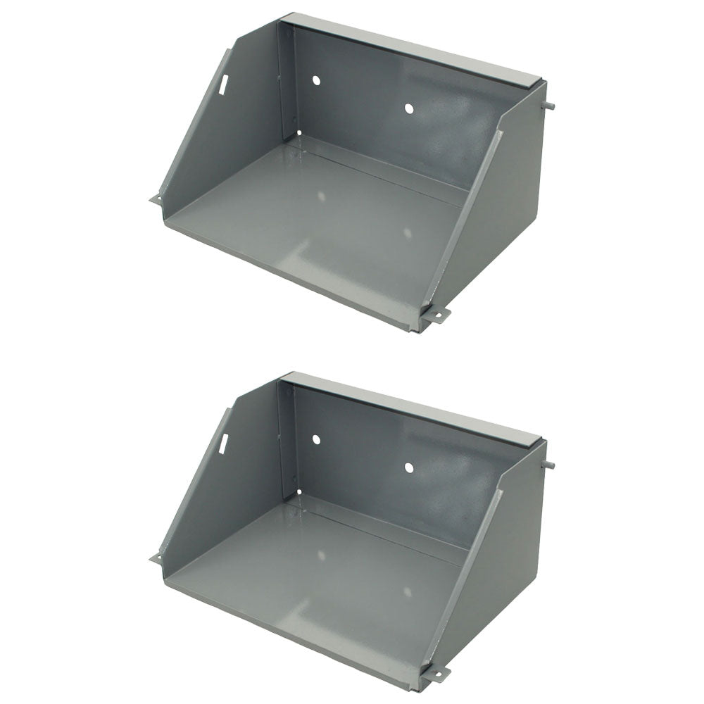 108016A Qty 2: Battery Box Fits White Oliver 1550 1555 1650 1655 1750 1800 1850