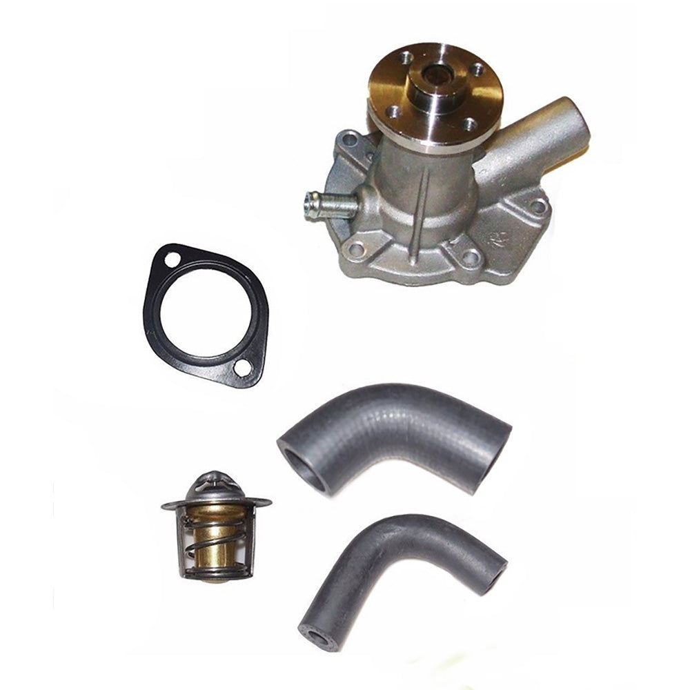 New WATER PUMP W/Hoses &Thermostat Fits Kubota B1550D B1550EB1550HST-DB1550HSTE