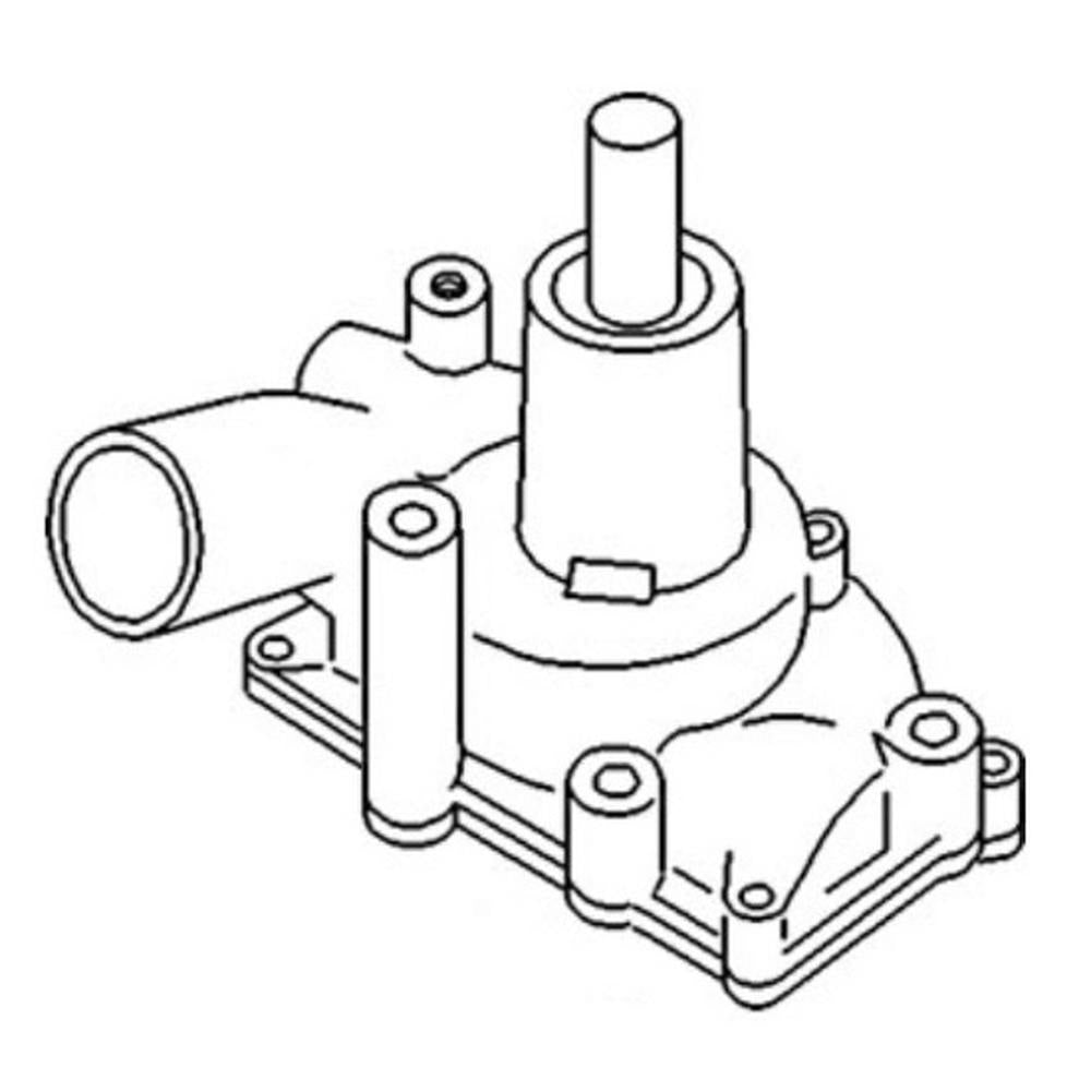 30-3023486 Water Pump w/o Pulley Fits White 2-70