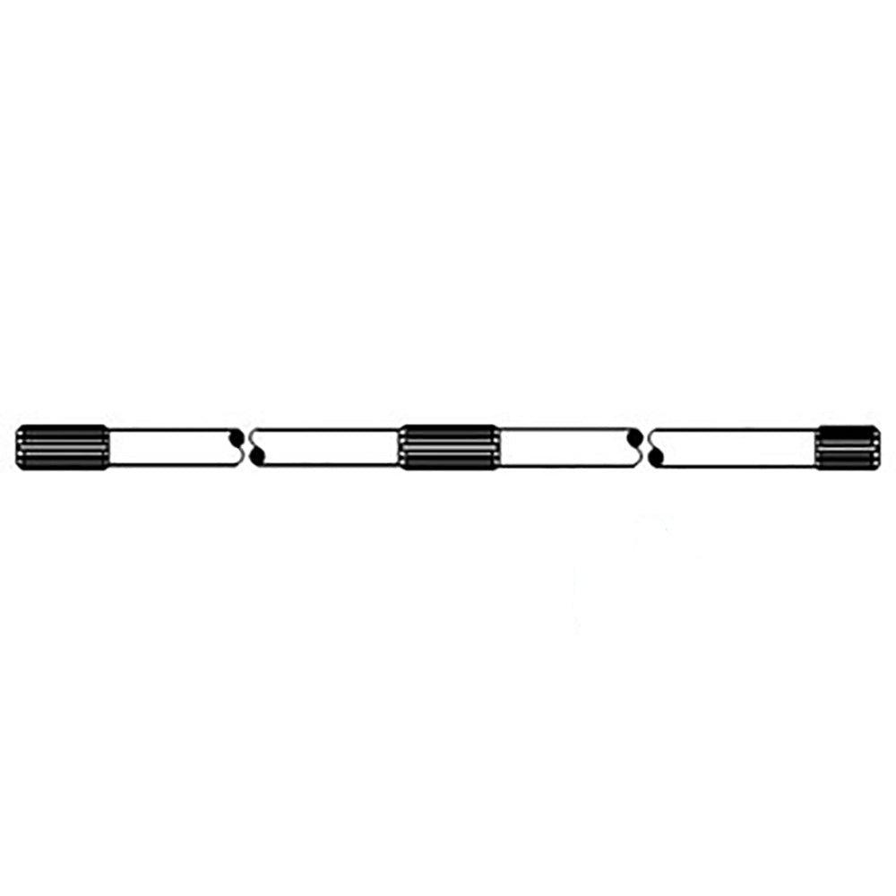 159907A PTO Shaft Fits Oliver Fits Minneapolis Moline 1650 1655 12 Spline