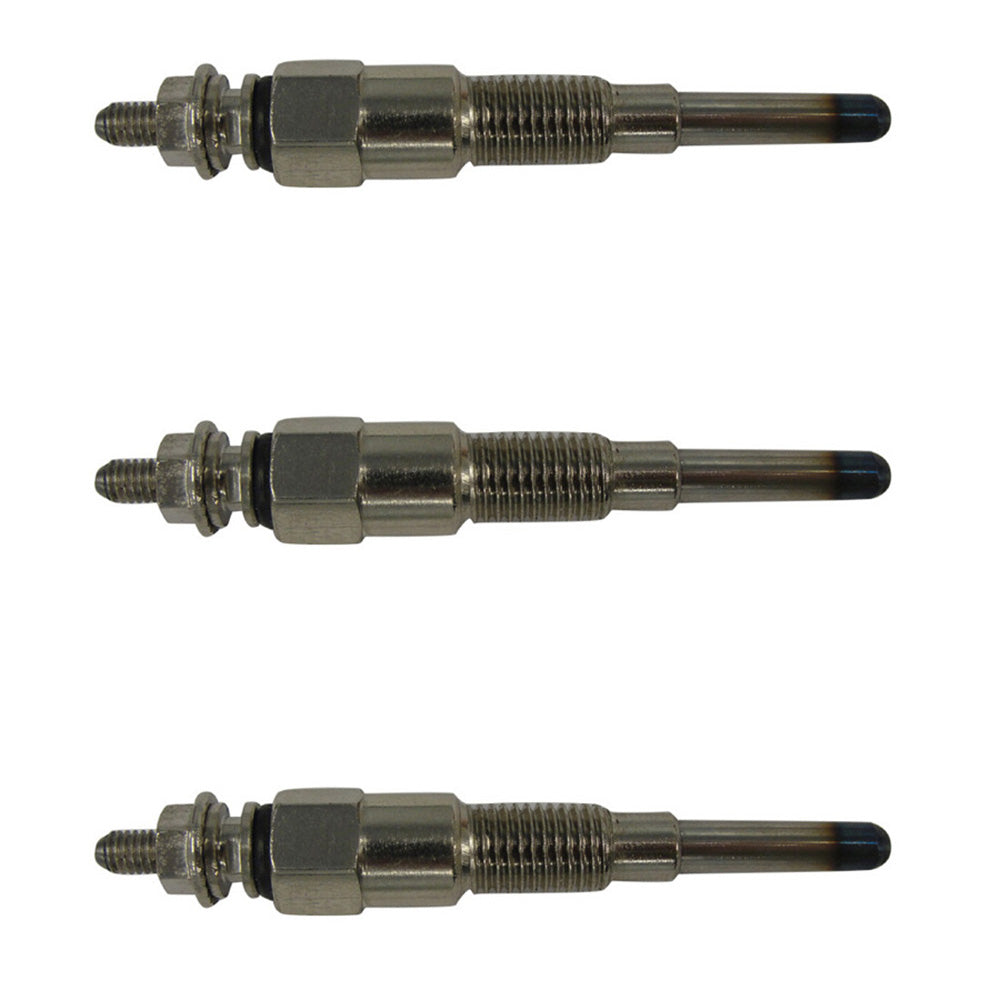 3X Glow Plug Fits Kubota ZD18 ZD21 ZD321 ZD25F ZD221 ZD28 ZD321, ZD326 ZD331