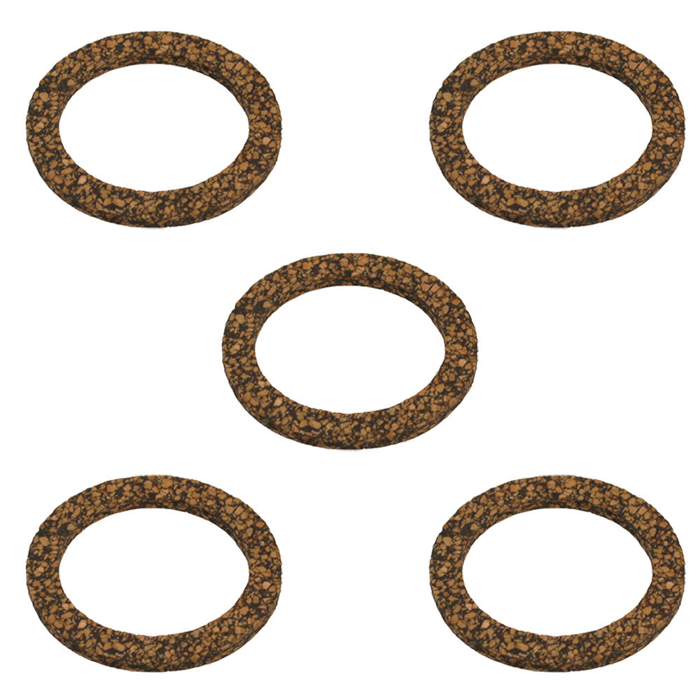 17C108 Qty 5: Sediment Bowl Gasket (Cork) Fits Gleaner G