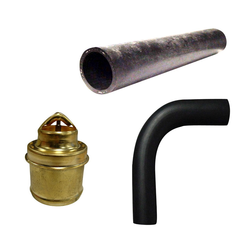 2N8260 Radiator Hoses & 160 Degree Thermostat Fits Ford/New Holland 2N 8N 9N