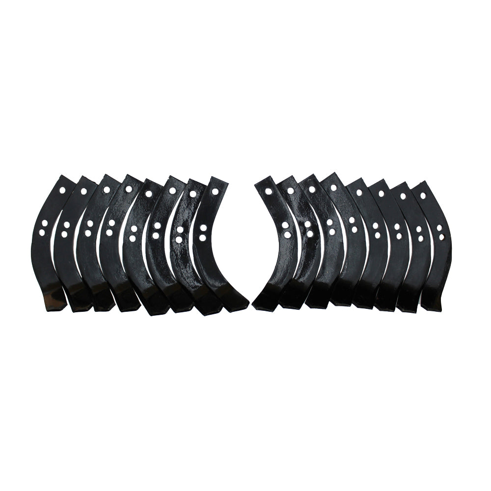 Tiller Tine Set W/ Hardware Fits Cub Cadet Fits MTD 1901118A/1901118