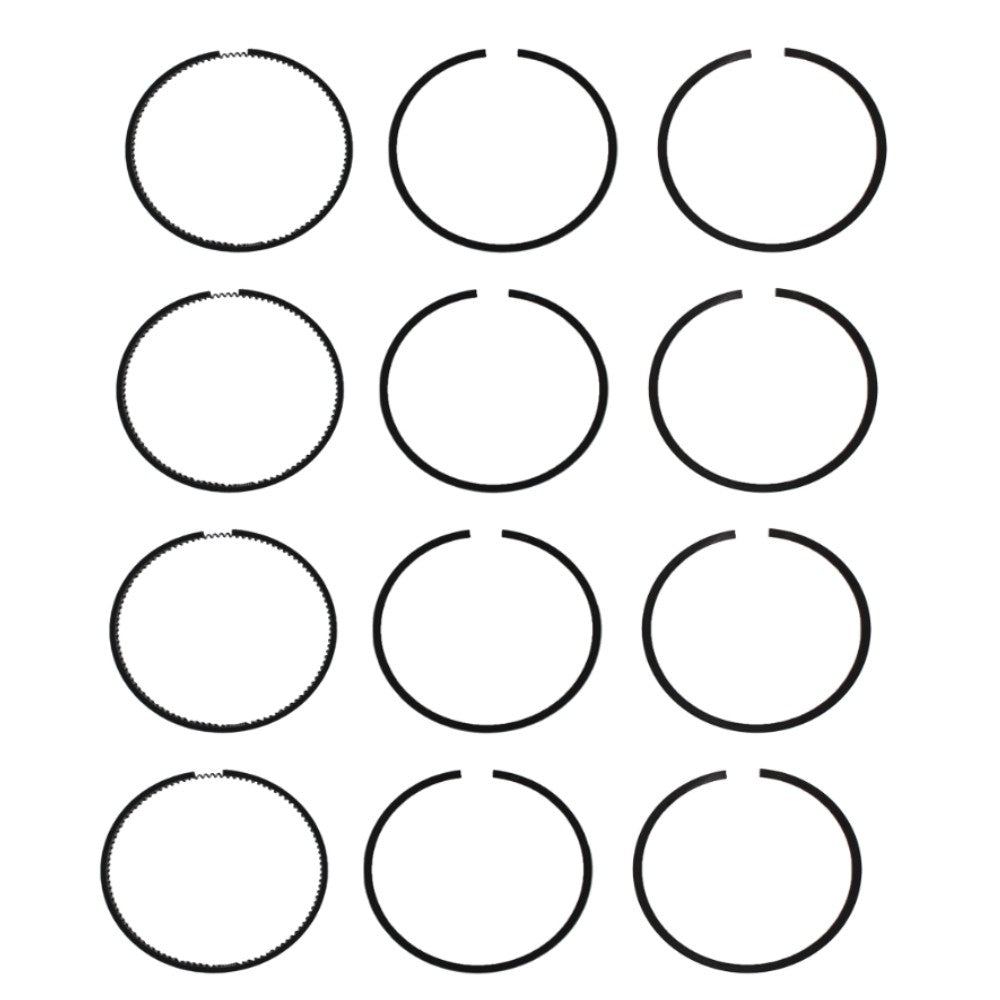 Qty 4: Piston Ring Sets Fits Kubota Replaces 19274-21050