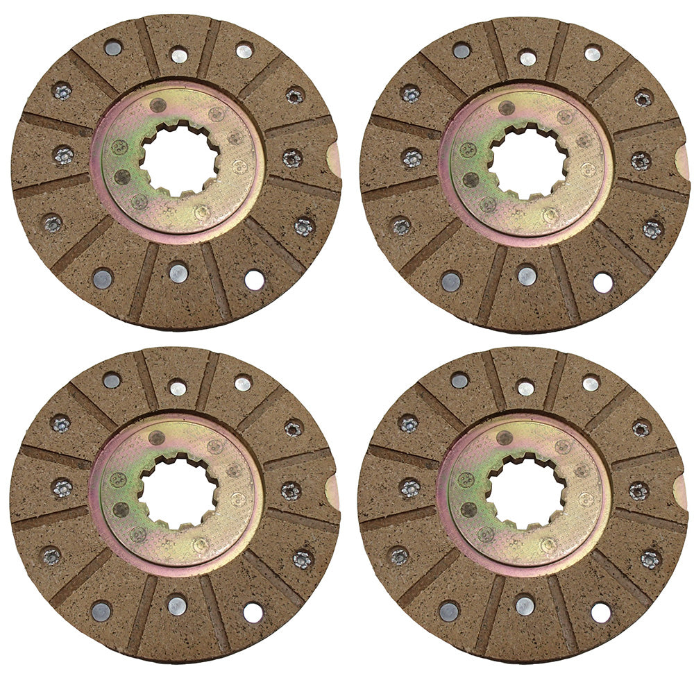 1099598R91 Qty 4: Riveted Brake Disc Fits Case/International Harvester 2424 2444