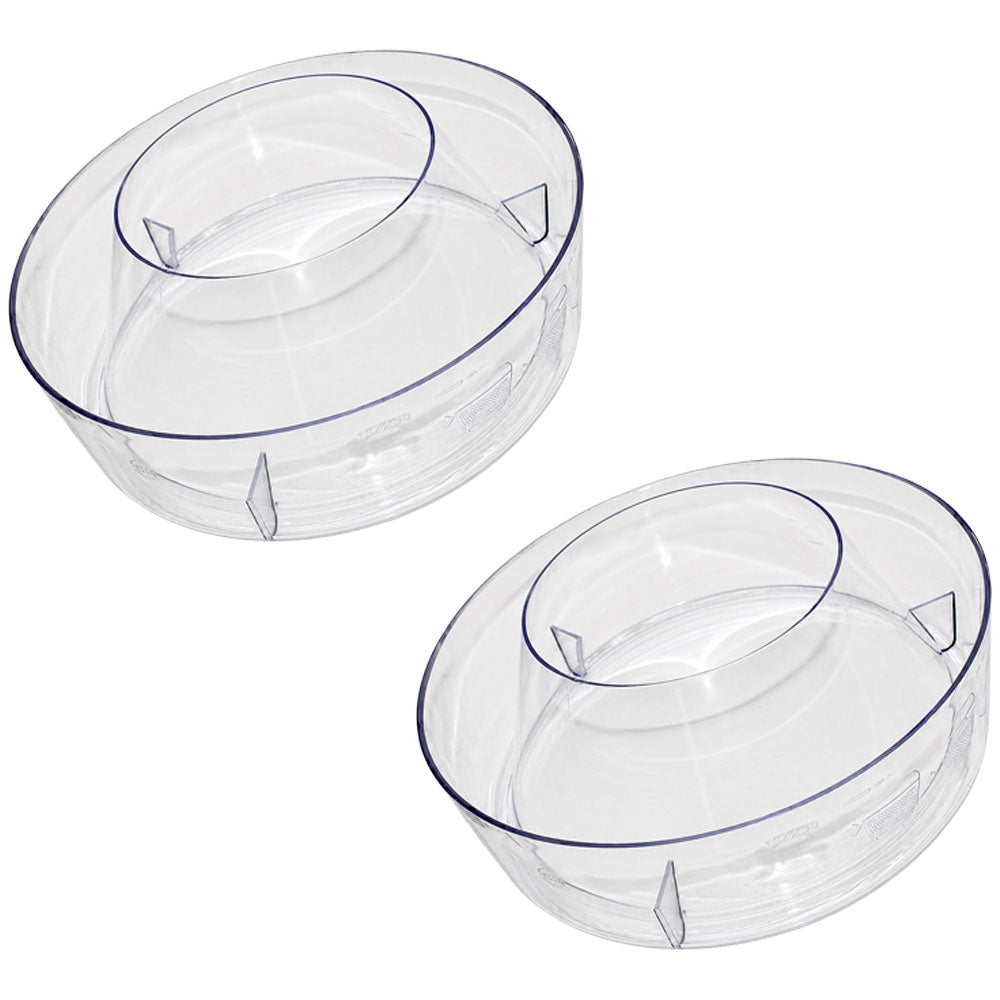 Qty 2: Pre-Cleaner Bowl Fits Caterpillar Replaces 1M7250