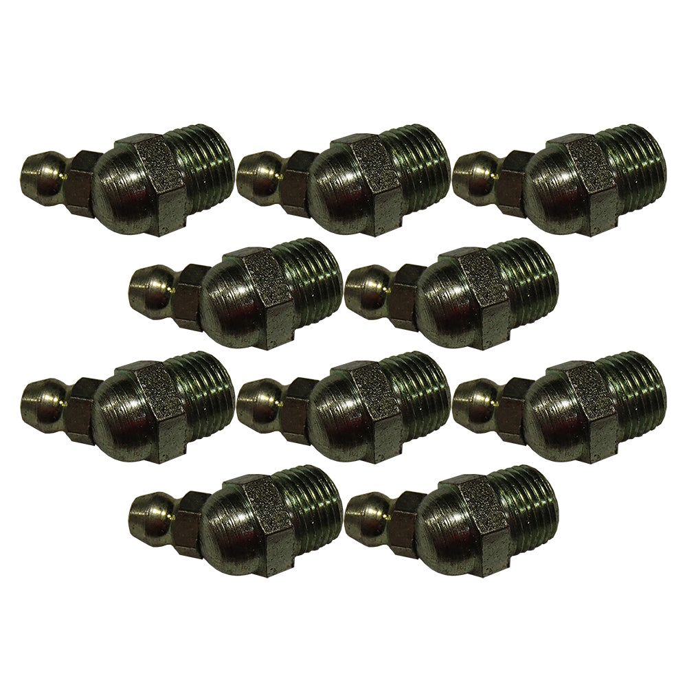 Qty 10: Grease Fitting Fits Case/International Harvester Replaces 219-89