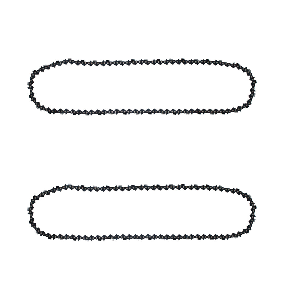 K3C-081G Qty 2: 20" Semi Chisel Chainsaw Chain Fits CARLTON