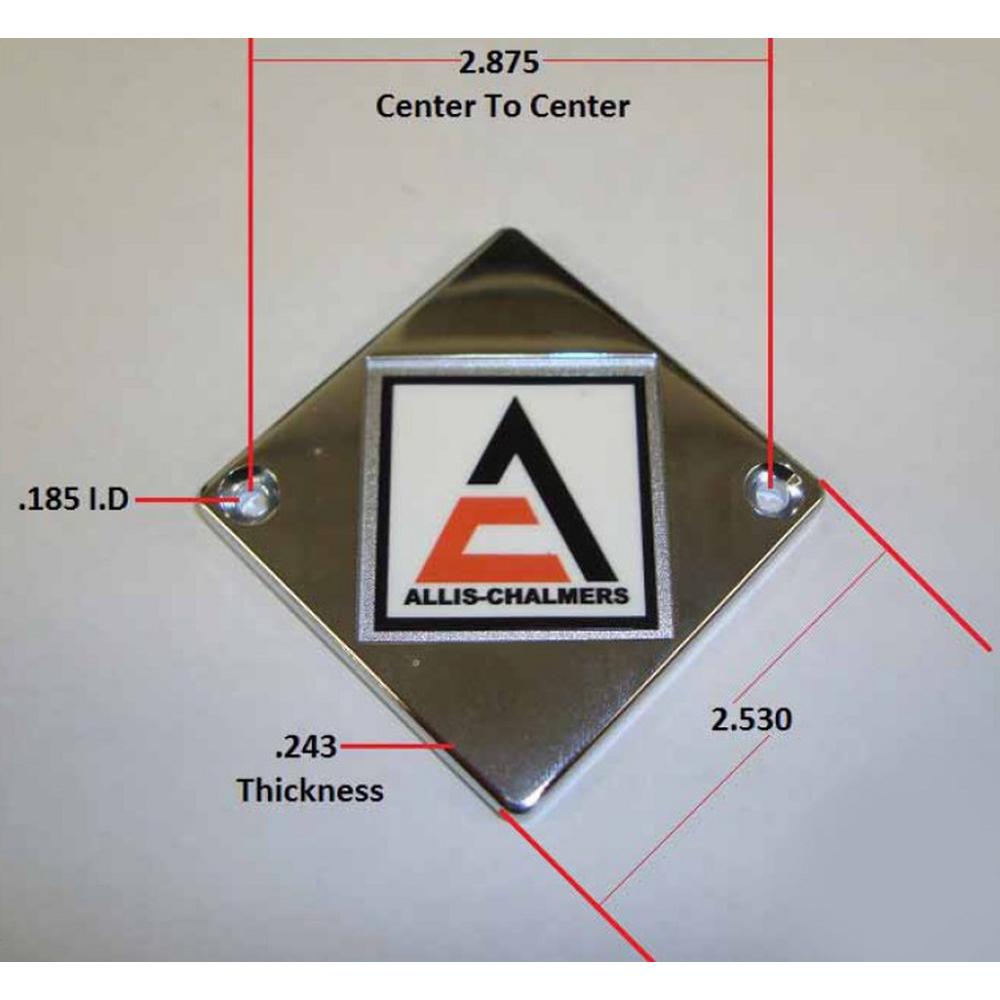 Steering Wheel Front Emblem w/ Decal Fits Allis Chalmers Replaces 246724