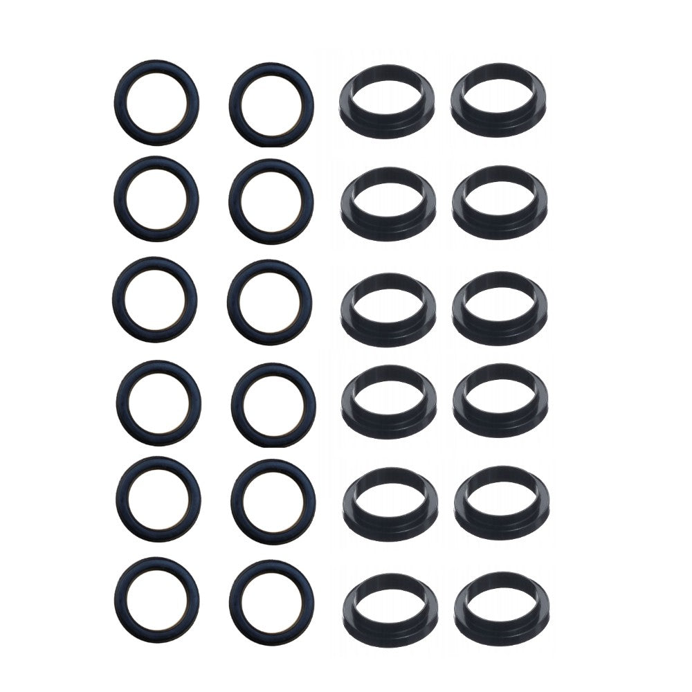 25/221208 (12) Wiper Seals and (12) Control Valve Spool Seals
Fits JCB