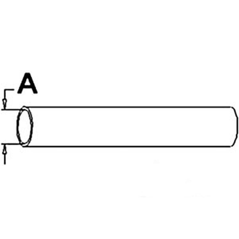 2N8260 Upper Radiator Hose Fits Ford Tractors 2N, 9N, 8N