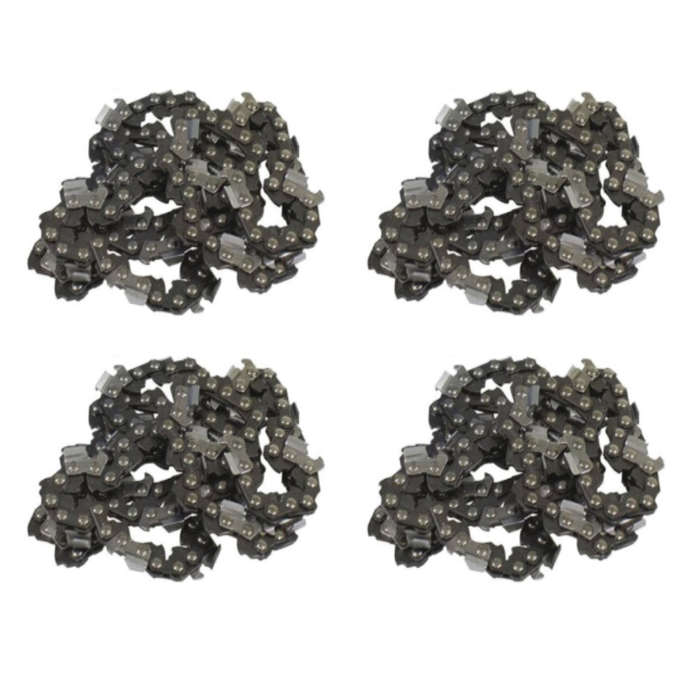 4 Pack 20" Full Chisel Chain .3/8" .050 GUAGE 72 Drive Link 72LGX072G