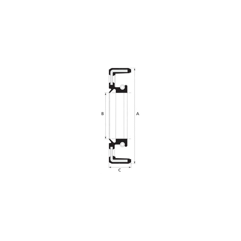 4WD Front Axle Seal Fits Landini Replaces 3429037M1