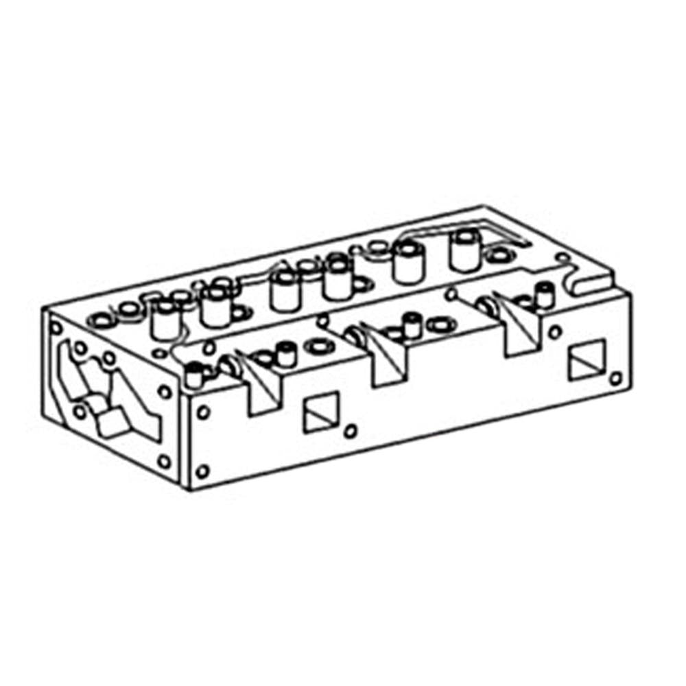 Cylinder Head E2046T9 Fits Ford New Holland Dextra Super Dextra