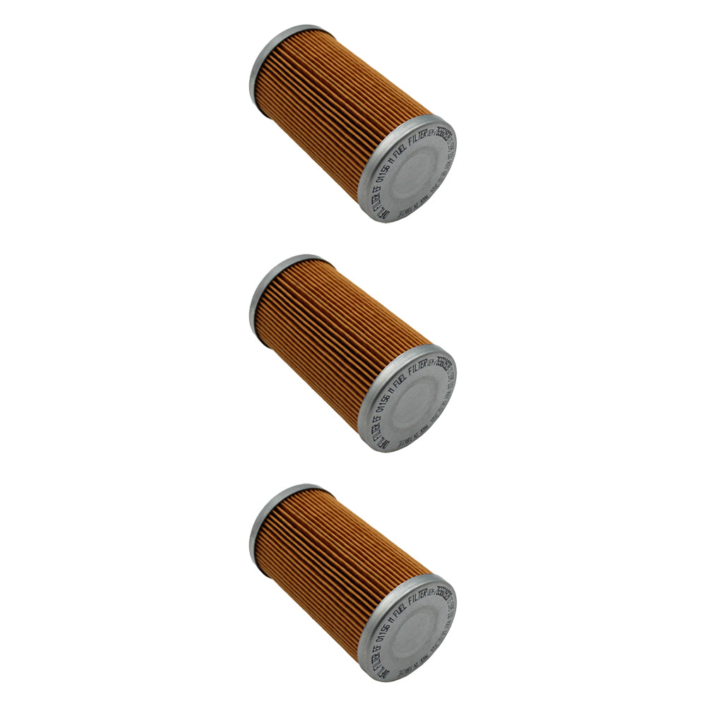 129100-55650 Qty 3: Fuel Filter Fits Komatsu FC45 PC15-1 PC15-2 PC15-3 PC20-7