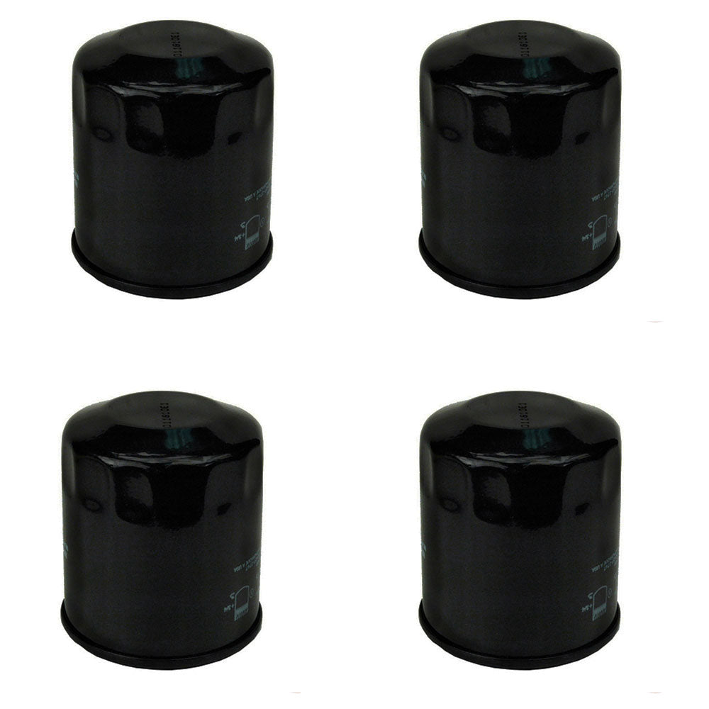 4 Oil Filters Fits John Deere AM107423 Fits Kawasaki 49065-2078 1016467