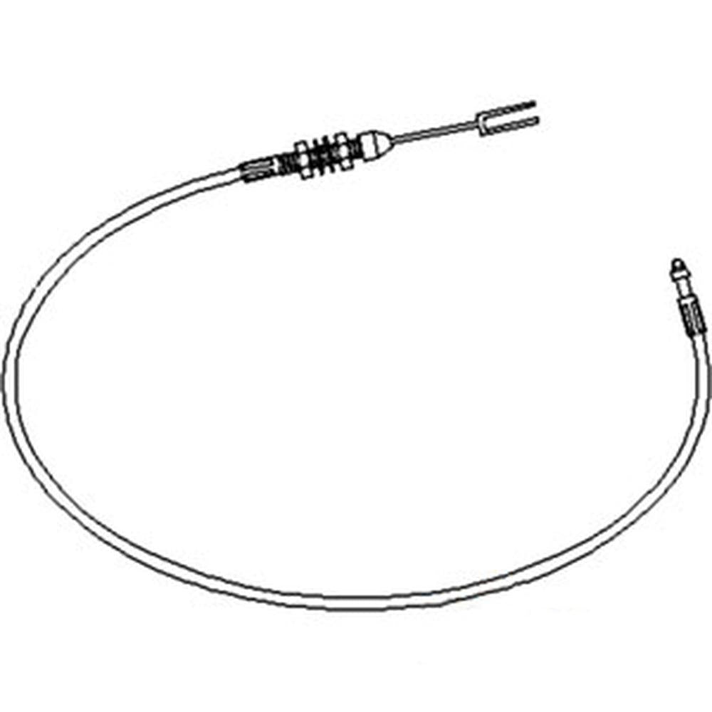 S.41846 Foot Throttle Cable - 1200mm, Outer length: 1073mm. Fits Massey Ferguson