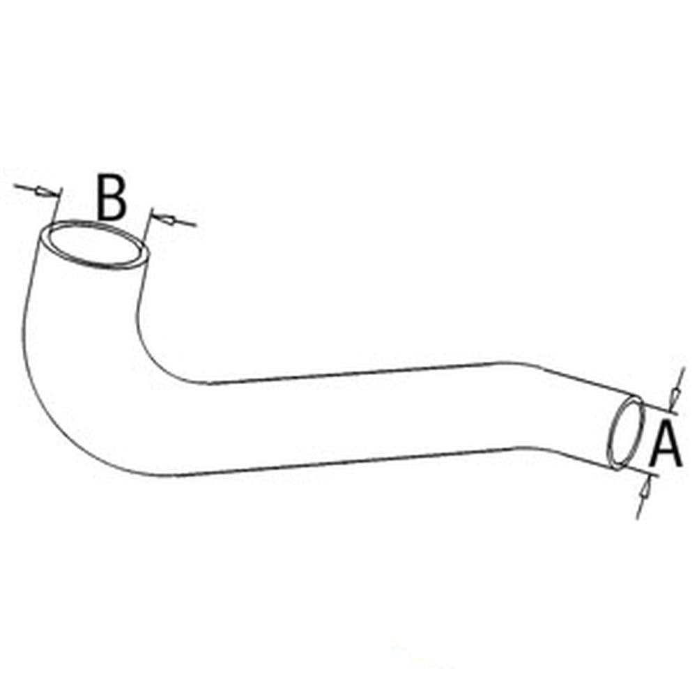 Lower Radiator Hose Fits Case IH Replaces 402189R1