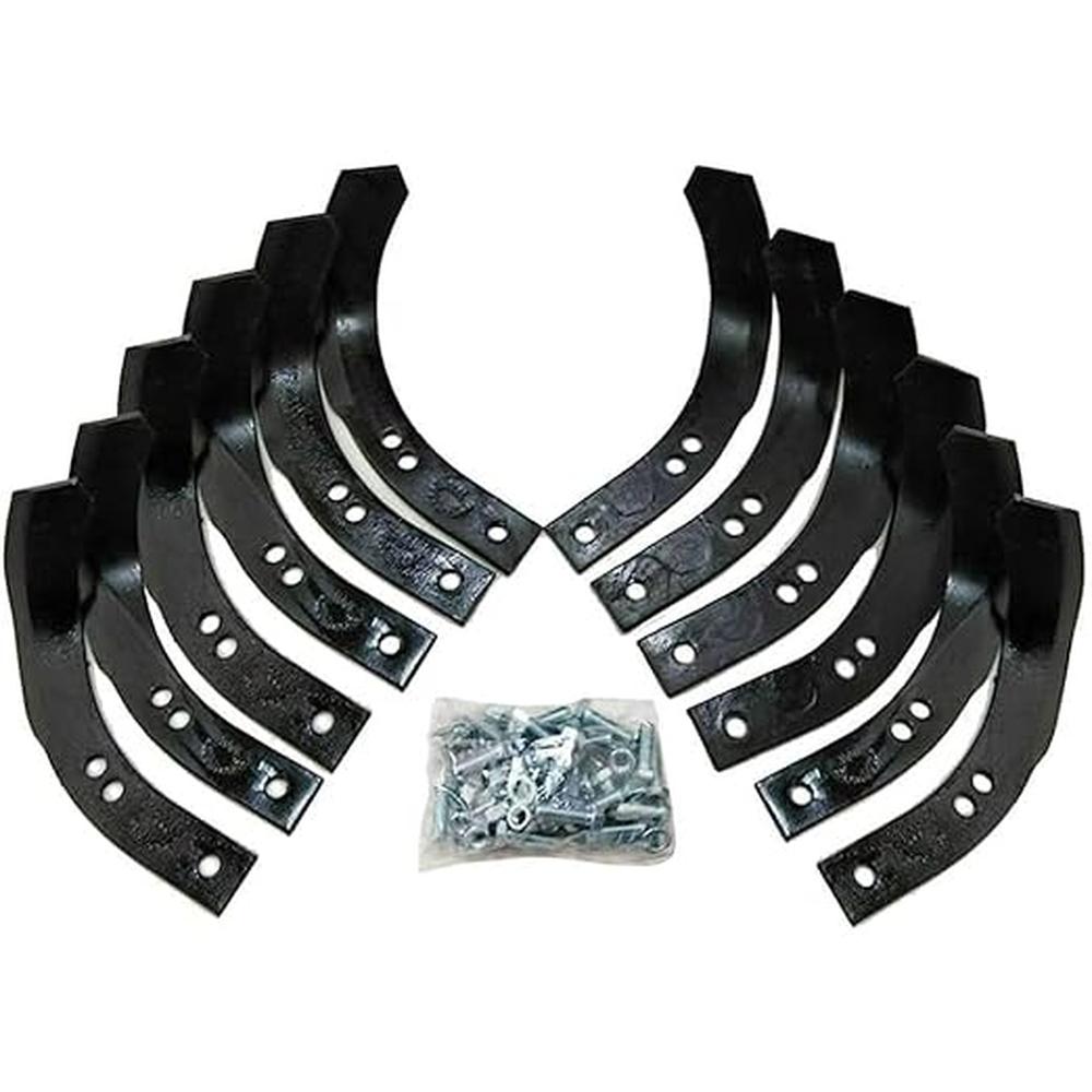 Roto Tiller Tines Set of 12 Fits Troy-Bilt Horse 4460J 4459J 6554J 6555J