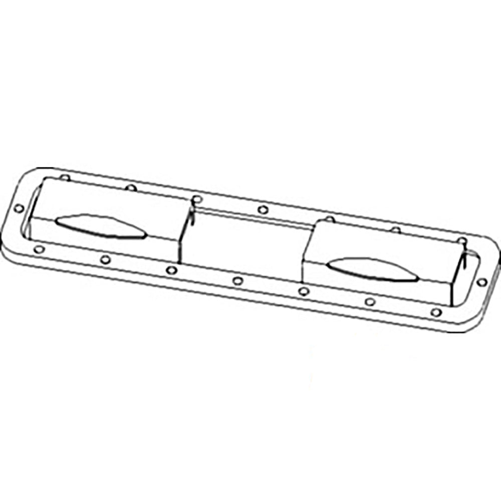 Water Jacket Plate Fits International Harvester Replaces 46125DA