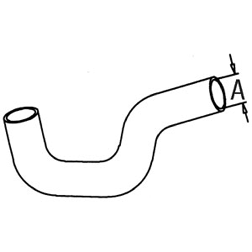 506378M1 Bottom Radiator Hose Fits Massey Ferguson 180
