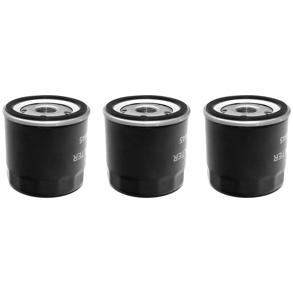 Pack Of 3 Oil Filters Fits Briggs and Stratton 4153 491056 491056S Fits Kubota