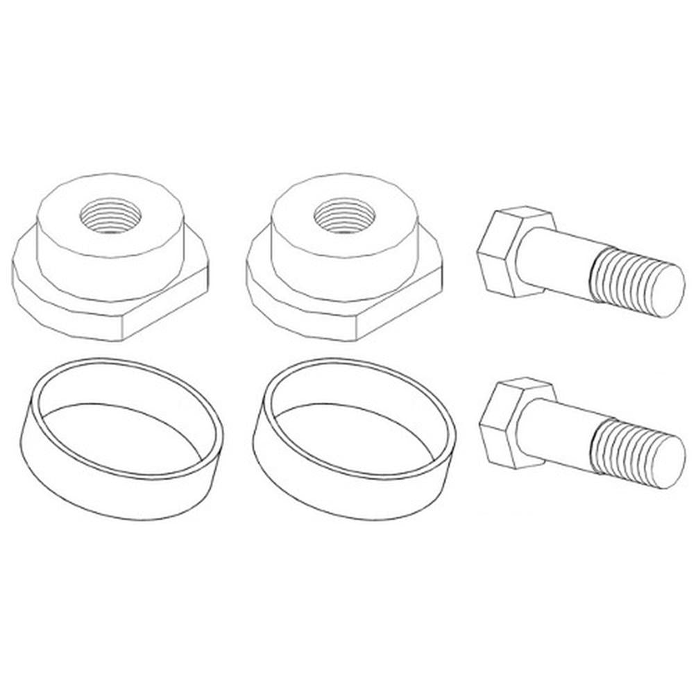 Steering Trunion Kit 533283R1 Fits Case IH Fits International Harvester