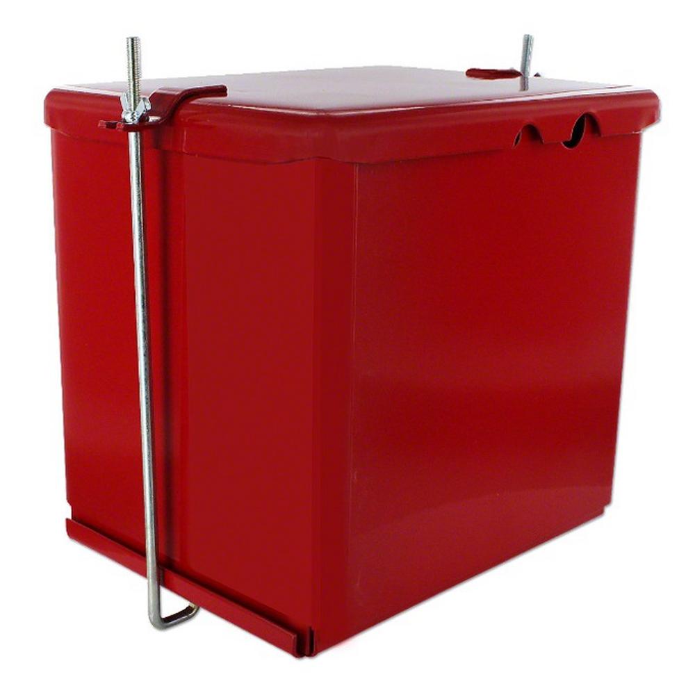 Red Battery Box w/ Lid Fits International Fits Cub Fits Cub Lo Boy 351330R11