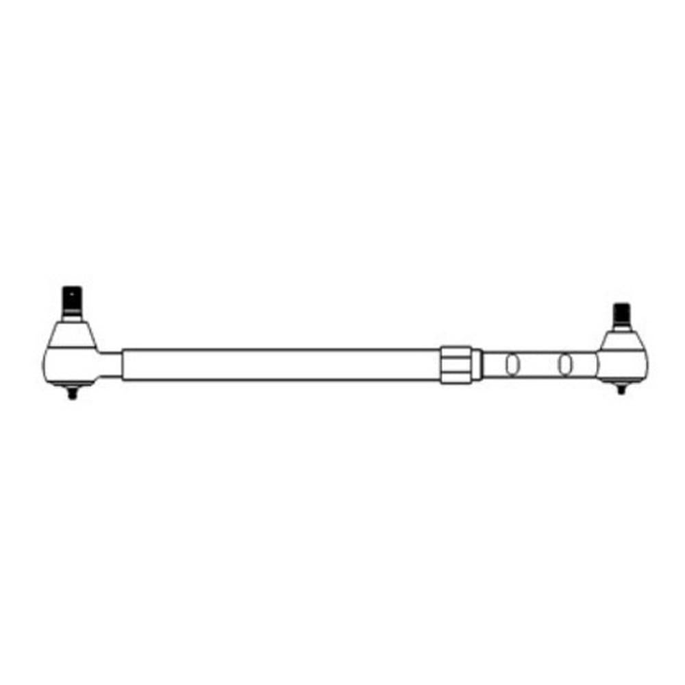 LH Complete Tie Rod Assembly Fits Massey Ferguson Replaces 553329