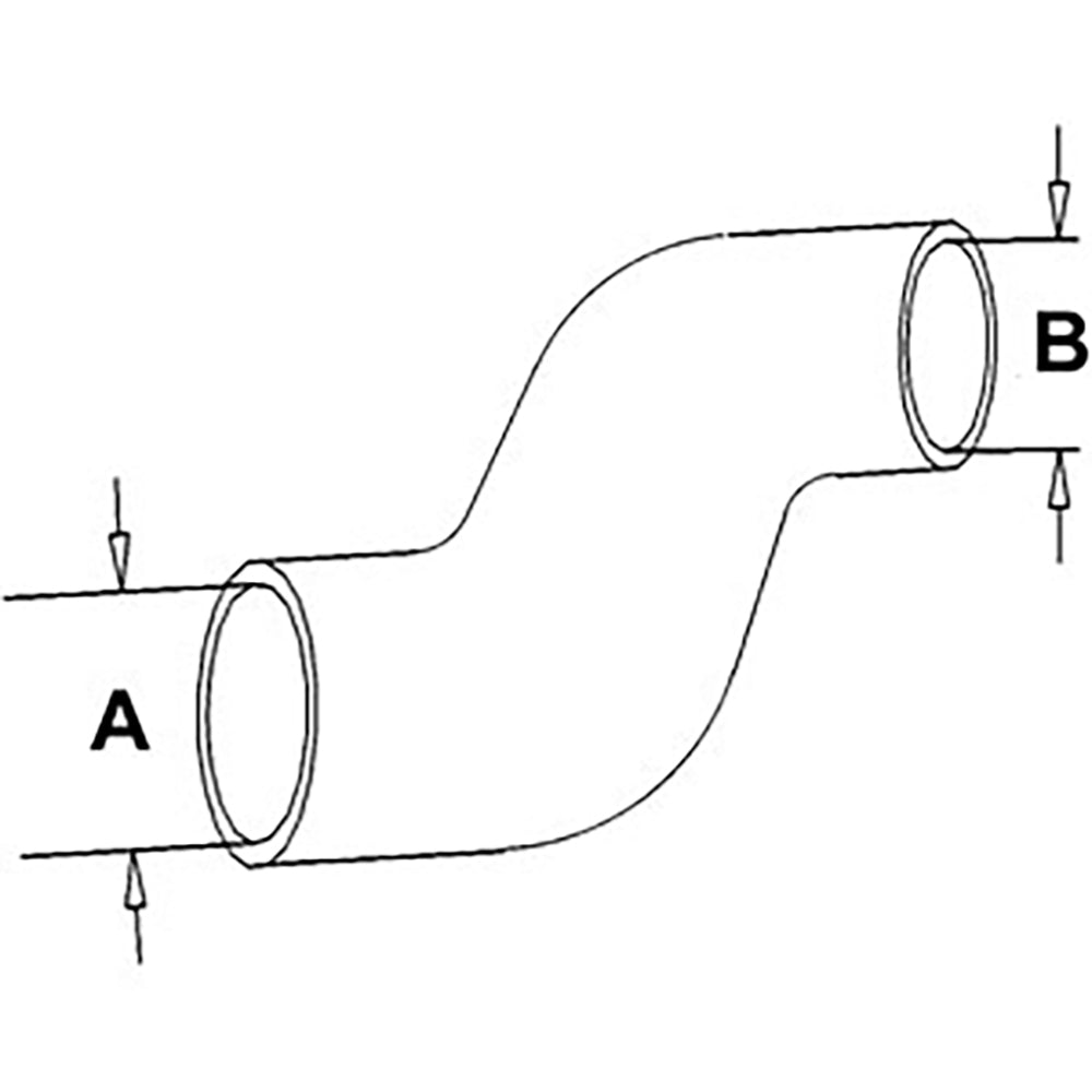 Bottom Radiator Hose Fits 666 686 HYDRO 70 HYDRO 86 65430C1 65430C1-A