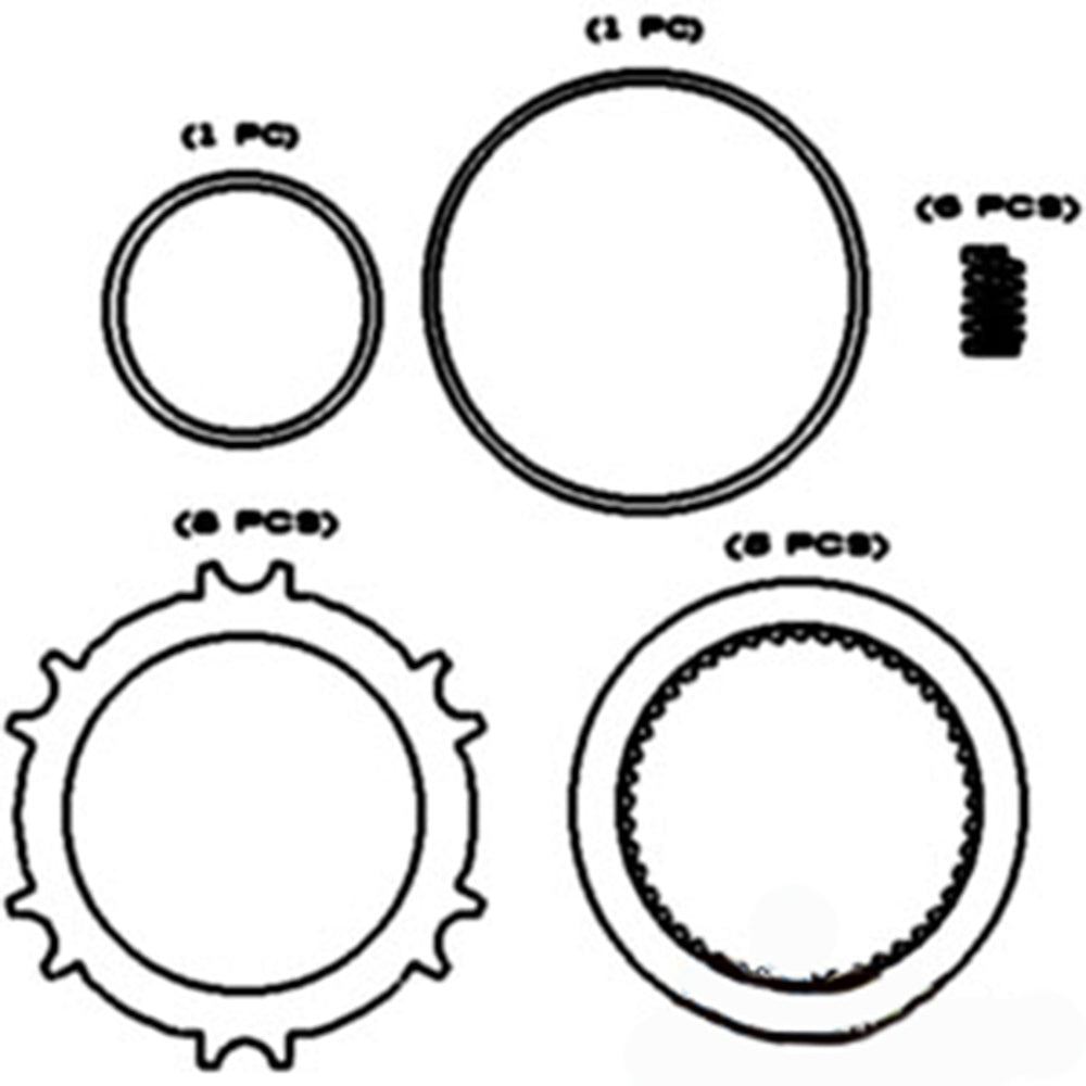 3125257R91 Fits Case IH 3210 3220 3230 4210 4220 4230 4240 PTO Clutch Repair KIt