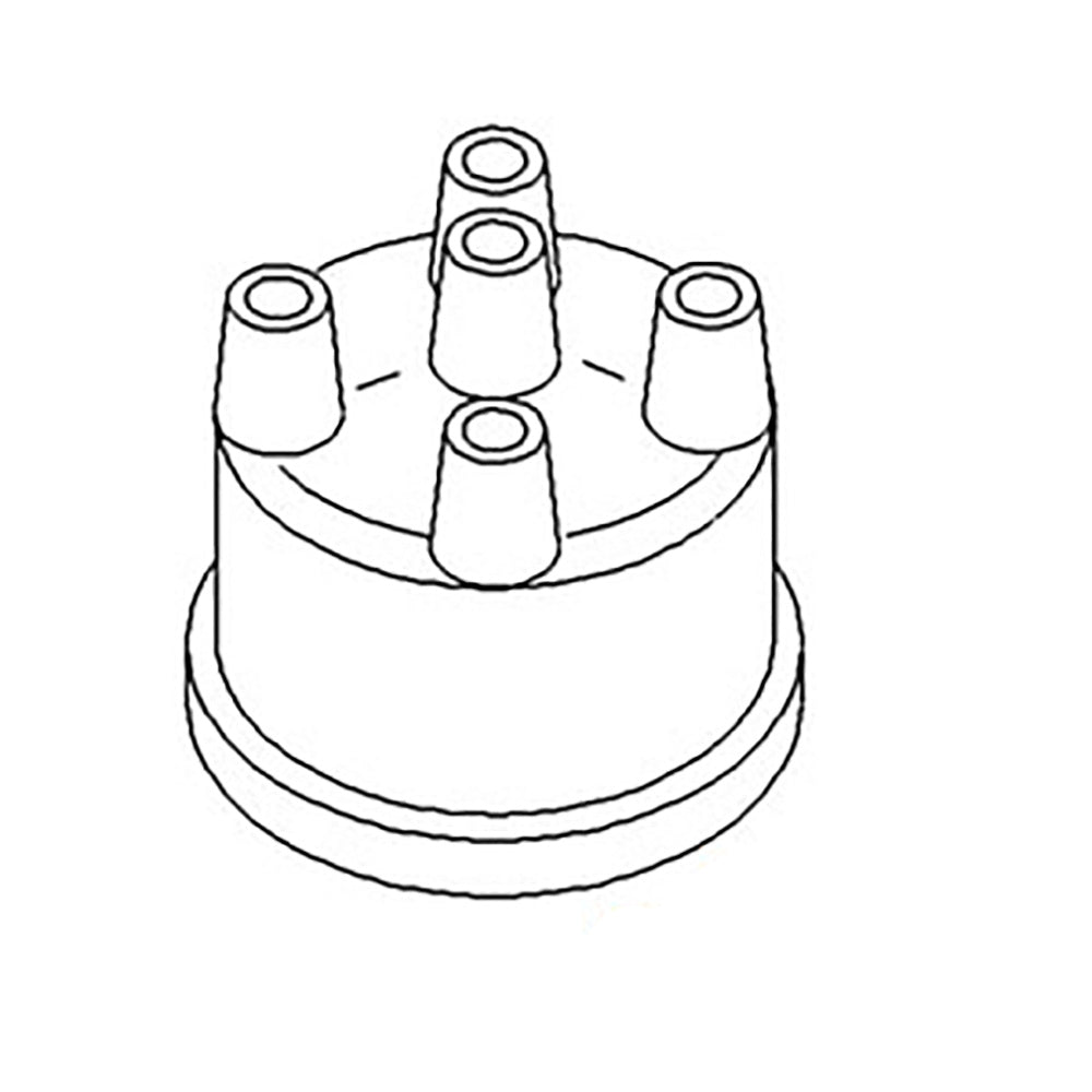 H7406 Distributor Cap Fits White 2-44