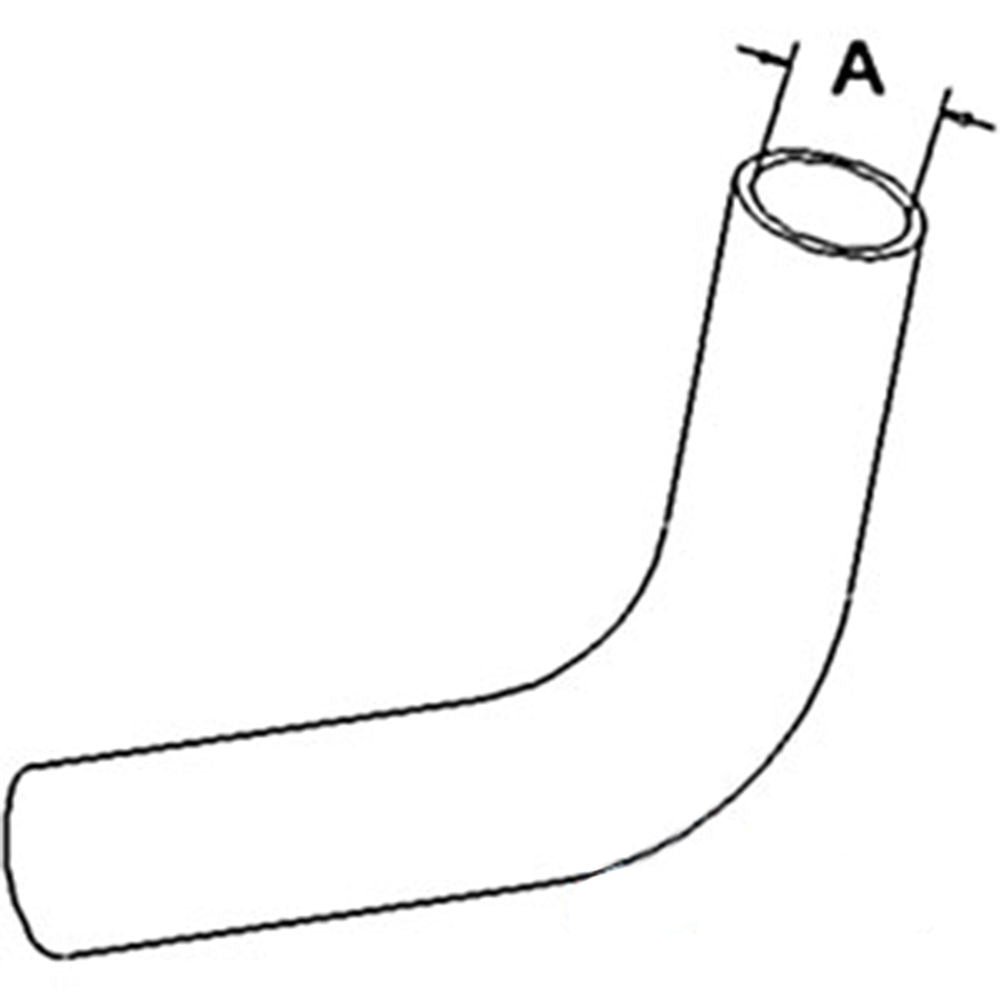Radiator Hose - Upper Fits Allis Chalmers 5030 72098549