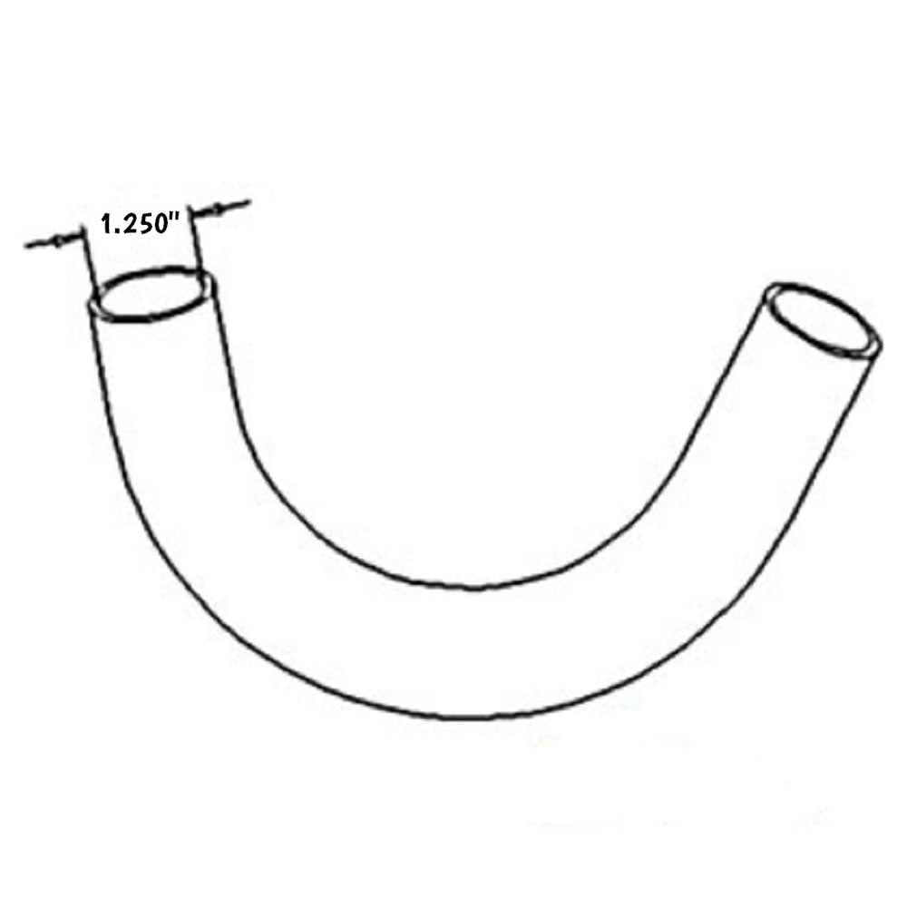 72098630 Lower Radiator Hose Fits Allis Chalmers