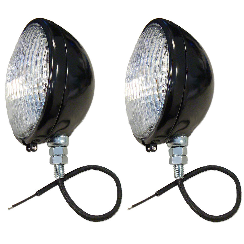 Head Light Pair Fits Allis CHALMERS B C CA 12 Volt