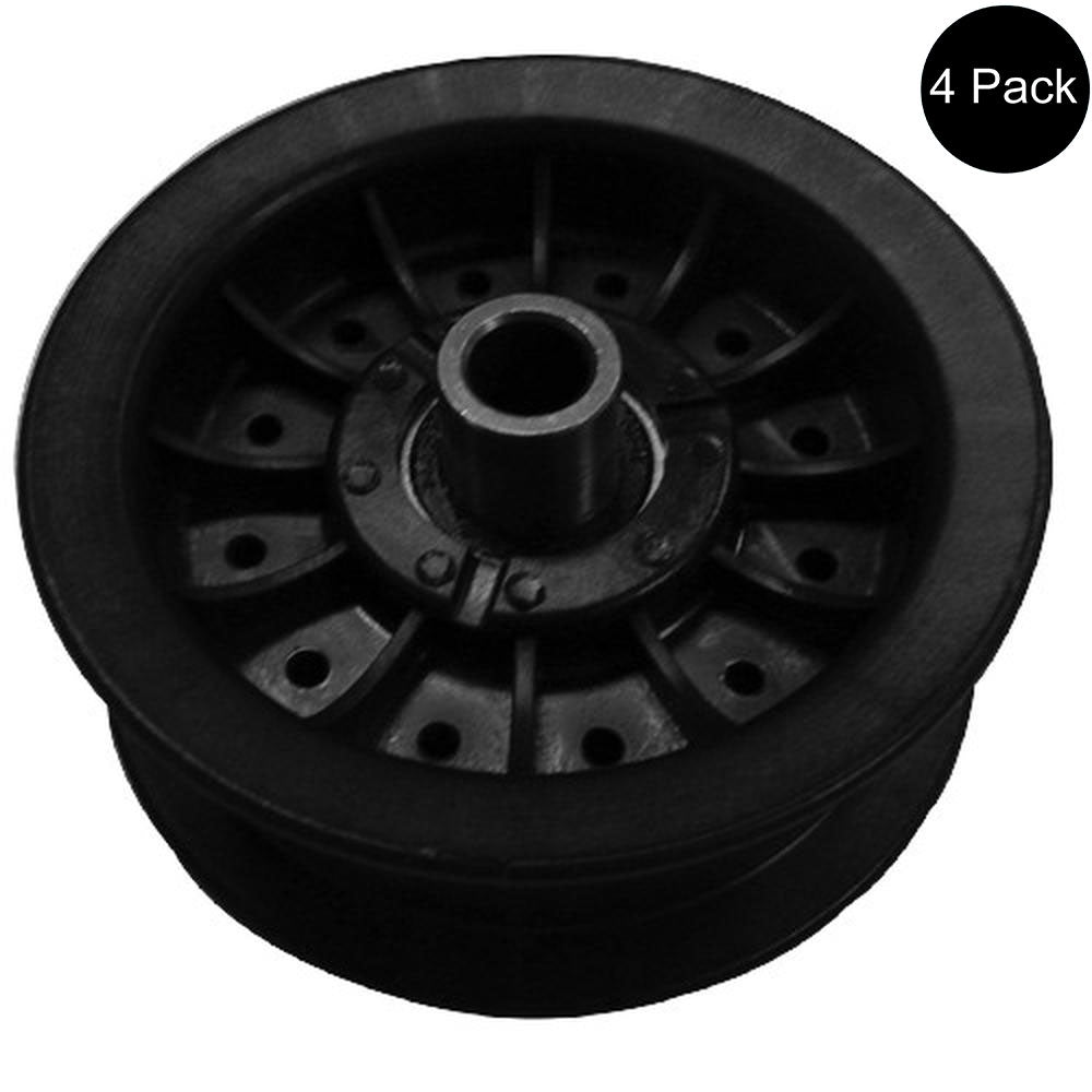 280156 Qty 4: Flat Idler Pulley Fits Hahn