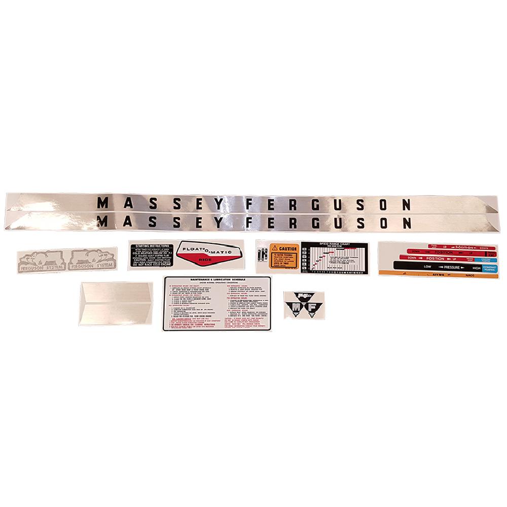 836032M91-AIC Fits Massey Ferguson 165 (Gas) Decal Kit