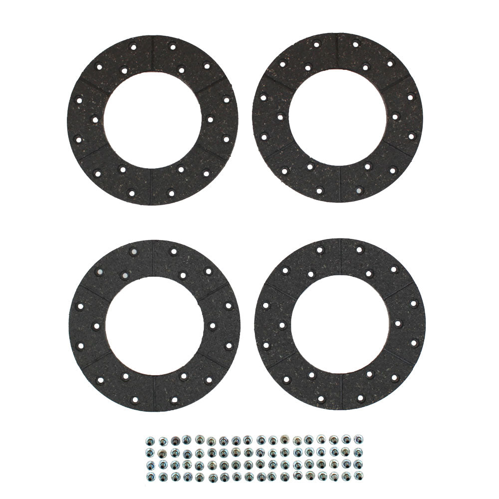 ABC3300 Disc Brake Linings W/Rivets - Fits Massey Harris