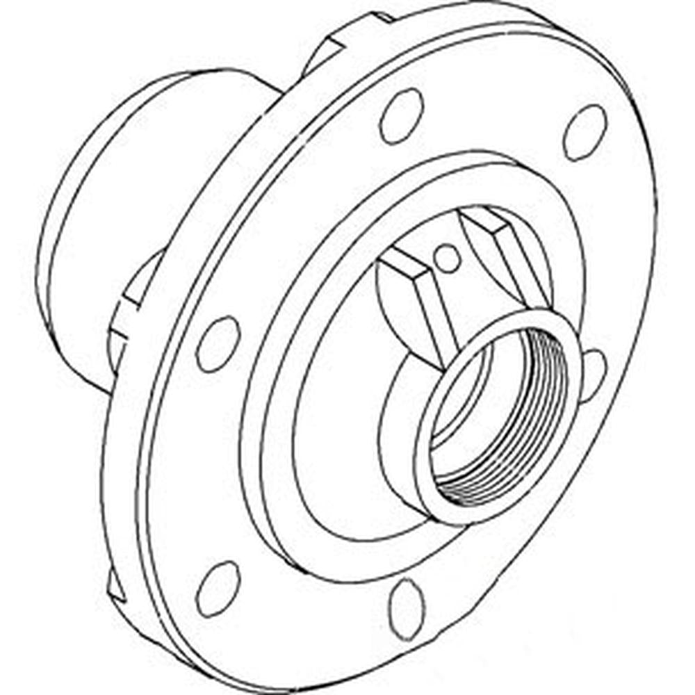 Front Wheel Hub w/o Bearing Fits Ford/New Holland Replaces 86511582