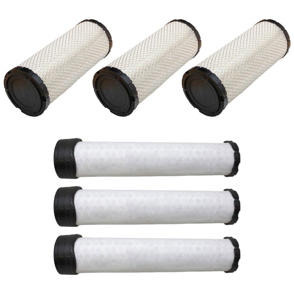 25 083 01 Qty 3: Inner and Outer Air Filters Fits Kohler C940-C980 CH18-CH1000
