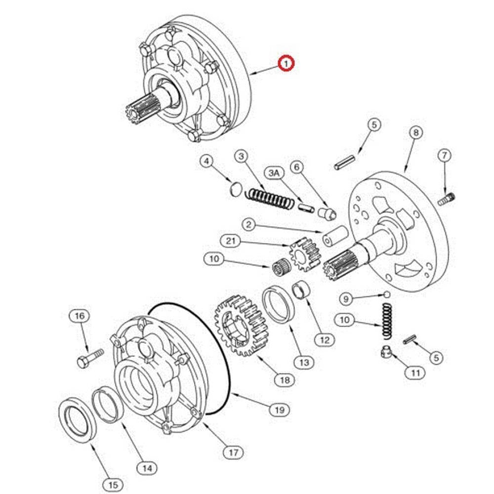 87429970 - Transmission Charge Pump Fits Case/International Harvester