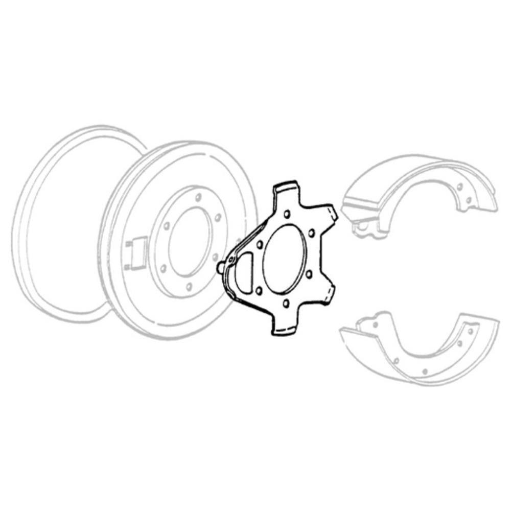 Brake Backing Plate Fits Ford Replaces 8N2212B