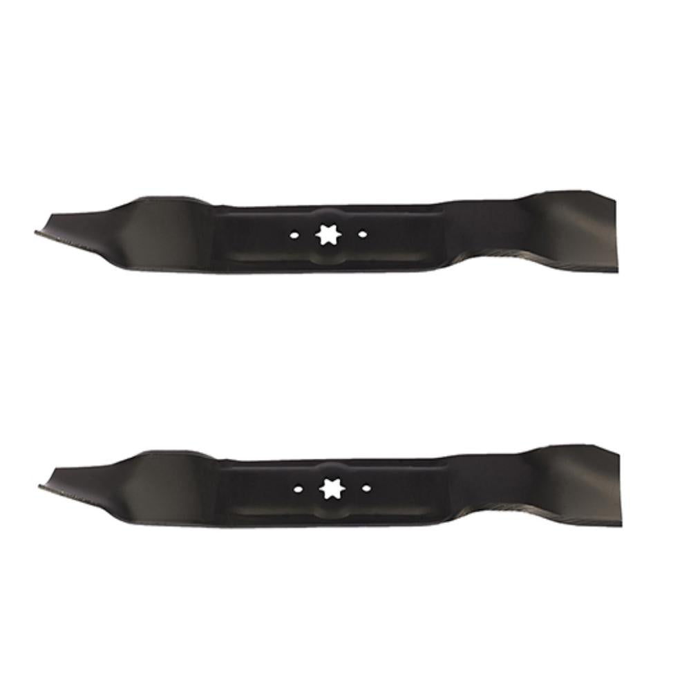 (2) Mower Blades Mulching High Lift Fits Toro 112-0315 98022 42" Deck