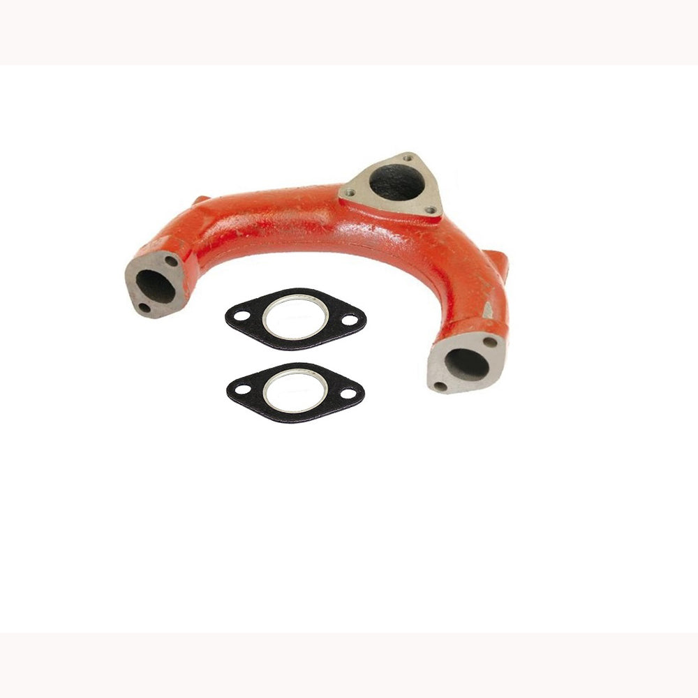 957E9430B Horizontal Exhaust Manifold w Gaskets Fits Ford NH Dexta Super Dexta