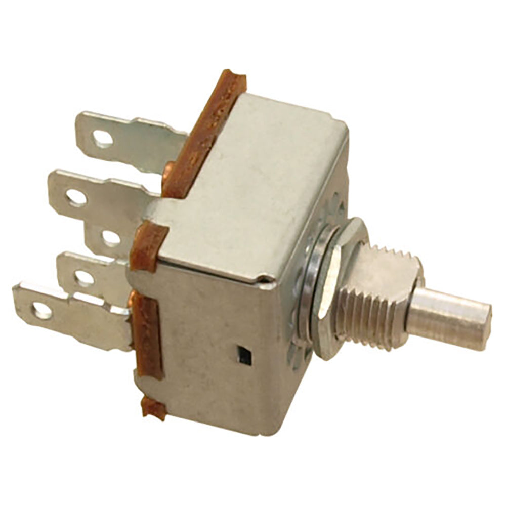 A-271105M1-AI Switch Blower w/o resistor on switch, short shaft