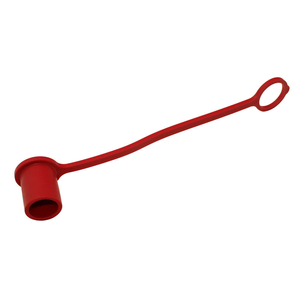 A-5209-4M-RE-P-AI-AIC Red Dust Cap, 1/2"